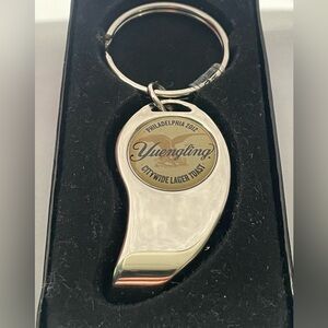 Yuengling Silver Keychain Bottle Opener Philadelphia 2012 Citywide Lager Toast